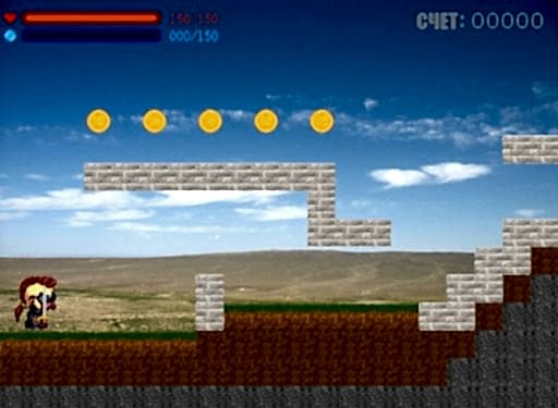 Игра в жанре платформер